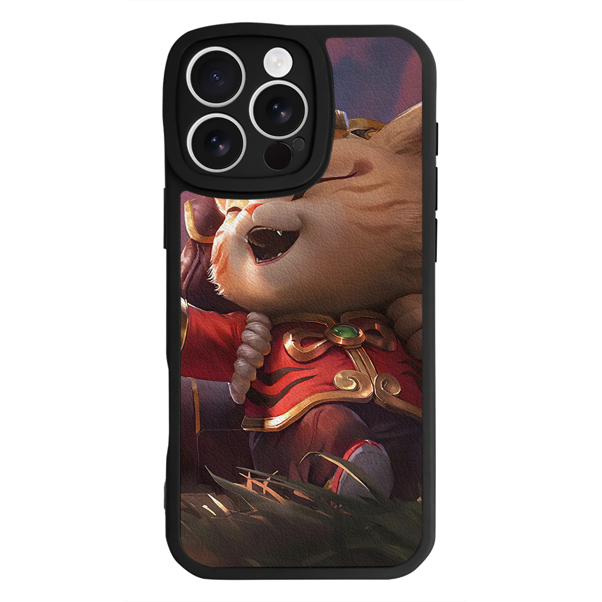 リーグ・オブ・レジェンド League of Legends LOL 【iPhone 16シリーズ対応】シリコンスマホケース（レザー調） 材質：シリコン